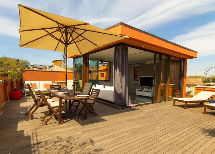 Pelliccia 11 Trastevere Penthouse * רומא
